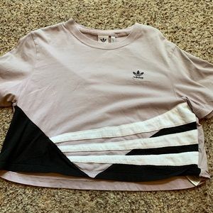 Adidas cropped tshirt